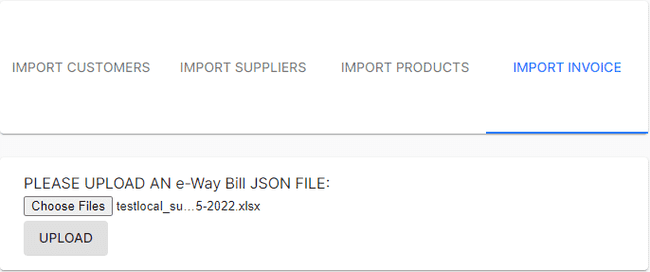 Finalbooks Import Invoice by Excel