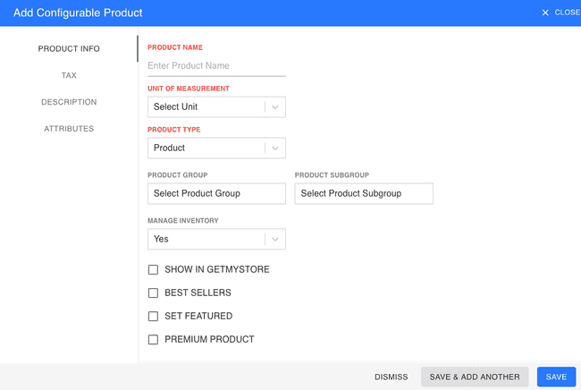 Finalbooks Create Configurable Product