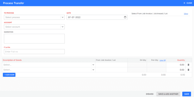 Finalbooks Create Process Transfer