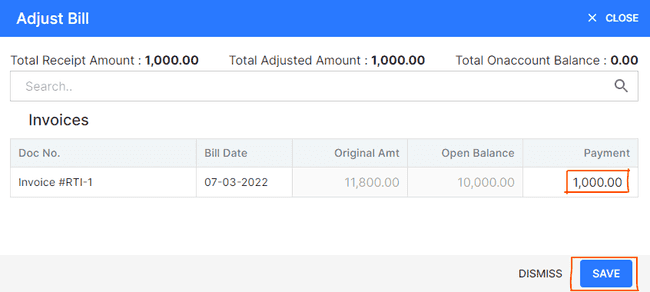 Finalbooks Print Receipt